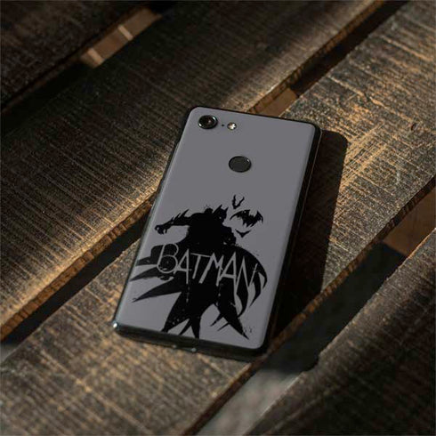 DC Comics Batman Silhouette Art Google Pixel 3 XL Skin